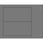 CEMBRE - TARGA MG-VRT-A AD.GRIGIO50X100 HALOGEN FRE