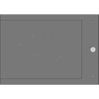 CEMBRE - TARG.MG-VRT-A AD.GRIGIO 100X140 HALOGEN FR.
