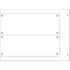 CEMBRE - TAR.QUAD.MG-VRT-AH BIANCO PVC 50X140