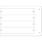 CEMBRE - TAR.QUAD.MG-VRT-AH  BIANCO PVC 25X140