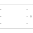 CEMBRE - TAR.QUAD.MG-VRT-AH  BIANCO PVC 35X142