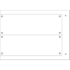 CEMBRE - TAR.QUAD.MG-VRT-AH  BIANCO PVC 50X150