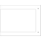 CEMBRE - TAR.QUAD.MG-VRT-A AD.BIANCO PVC 90X140 MM.