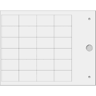 CEMBRE - TARGHET. MG-TAP TRASPARENTE 17,5X27,8MM