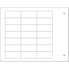 CEMBRE - TARG.RIGIDE MG-17.5-A ADES.BIANCO 15X35