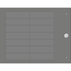 CEMBRE - TARG.MG-17.5-R GRIGIO 15X52,5 HALOGEN FREE