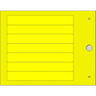 CEMBRE - TARGH.MG-17.5-R X PROFILI GIALLA 15X107,5