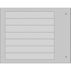 CEMBRE - TARG.RIGIDE MG-17.5-A ADES. GRIGIO 15X107,5
