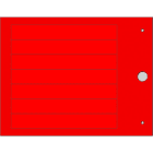 CEMBRE - TARGH.MG-17.5-R X PROF. ROSSO 15X107,5 MM.