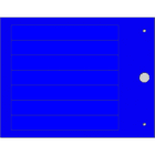 CEMBRE - TARGH.MG-17.5-R X PROF. BLU 15X107,5 MM.