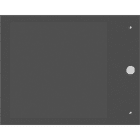 CEMBRE - TARGH.MG-17.5-R X PROFILI NERO 15X17,5 MM.