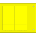 CEMBRE - TARG.MG-17.5-A X PROF.M.GERIN GIALLO 25X50