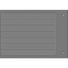CEMBRE - TARG.ADESIV.MG-17.5-A GRIGIO H.FREE 15X140