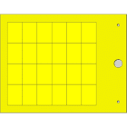 CEMBRE - TARG.MG-17.5-R X PROF. M.GERIN GIALLO 25X18