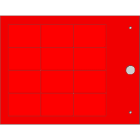 CEMBRE - TARG.MG-17.5-R X PROF. M.GERIN ROSSO 25X36