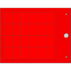 CEMBRE - TARG.MG-17.5-R X PROF. M.GERIN ROSSO 25X18