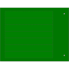 CEMBRE - TARG.RIGIDE MG-17.5-A ADESIVE VERDE 15X107,