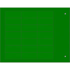 CEMBRE - TARG.RIGIDE MG-17.5-A ADESIVE VERDE 15X35