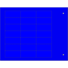 CEMBRE - TARG.RIGIDE MG-17.5-A ADESIVE BLU 15X35