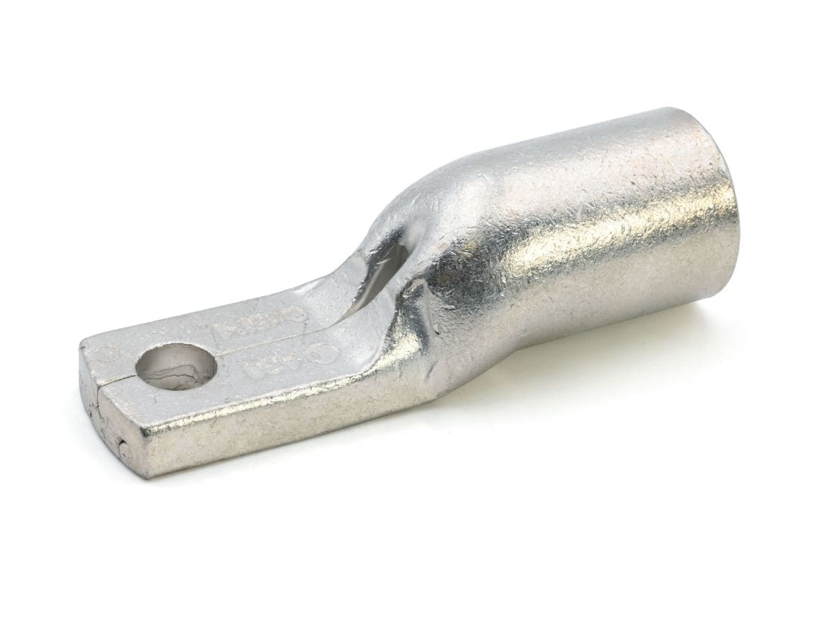 CEMBRE - Capocorda ad occhiello per conduttori in rame, sezione 25mmq vite 6mm B=11mm.