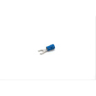 CEMBRE - Capocorda a forcella blu, preisolato in PVC per conduttori in rame, vite 4mm, sezione 1,5-2,5 mmq.