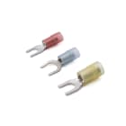 CEMBRE - Capocorda rinforzato a forcella antivibrante, preisolato in PA6.6 blu, per conduttori in rame, halogen free, sezione 1,5-2,5mmq vite 3mm.