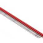 CEMBRE - TUBETTO CONCATENATO DIN sez.1 mmq P=8 ROSSO