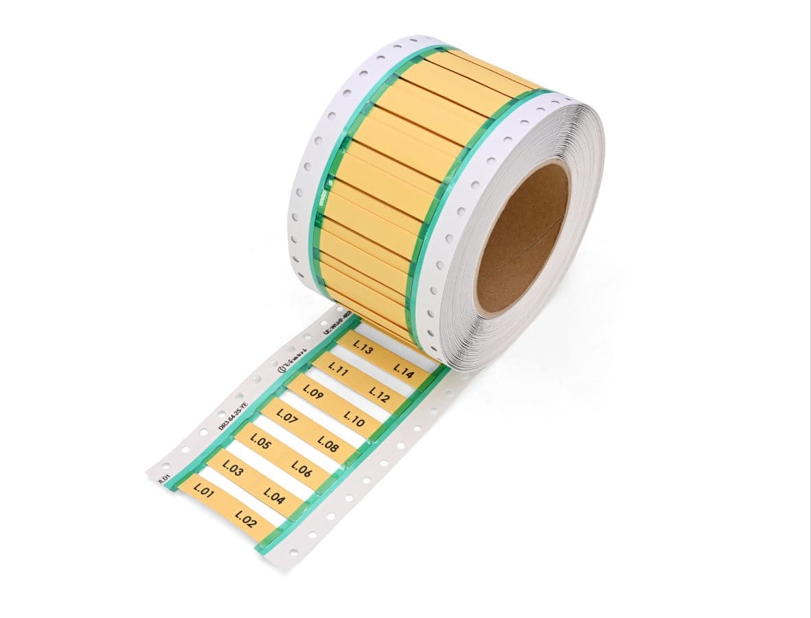 CEMBRE - TERMO-ROLL 3:1 16-36 L=50 GIALLO 2 LATI