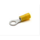 CEMBRE - Capocorda ad occhiello preisolato in PVC giallo per conduttori in rame, vite 7mm sezione 4-6 mmq.
