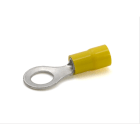 CEMBRE - Capocorda ad occhiello preisolato in PVC giallo per conduttori in rame, vite 8mm sezione 4-6 mmq.