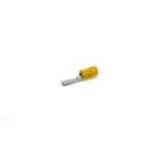 CEMBRE - Capocorda ad uncino preisolato in PVC giallo per conduttori in rame sez. 4-6 mmq P=17,5 B=4,6.