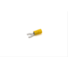 CEMBRE - Capocorda a forcella giallo preisolato in PVC per conduttori in rame, vite 5mm sezione 4-6 mmq.
