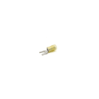 CEMBRE - Capocorda rinforzato giallo forcella antivibrante, preisolato in PA6.6, per conduttori in rame, halogen free, sezione 4-6mmq vite 5mm.