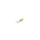 CEMBRE - Capocorda rinforzato giallo per vite 6mm, antivibrante e preisolato in PA6.6 per conduttori in rame, halogen free, sezione 4-6mmq.