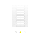 CEMBRE - TERMO-ROLL 3:1 HG Ø3,0 L=50 BIANCO 2 LATI