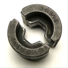 CEMBRE - Coppia matrici esagonali 130KN x 95mmq per lavori di precisione.