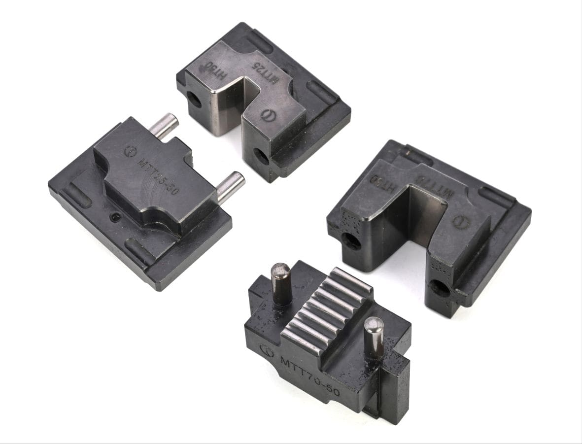 CEMBRE - Coppia matrici 50KN x tubetti 50mmq per lavori di precisione e resistenza.