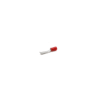 CEMBRE - Capocorda rosso ad uncino preisolato in PVC per conduttori in rame, sezione 0,25-1,5 mmq, P=17,5 B=3,0.