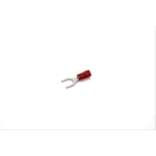 CEMBRE - Capocorda a forcella preisolato in PVC rosso per conduttori in rame, vite 8mm sezione 0,25-1,5 mmq.