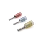 CEMBRE - Capocorda rinforzato rosso puntale 8mm antivibrante preisolato in PA6.6 per conduttori in rame, halogen free, sezione 0,25-1,5mmq puntale 9mm.