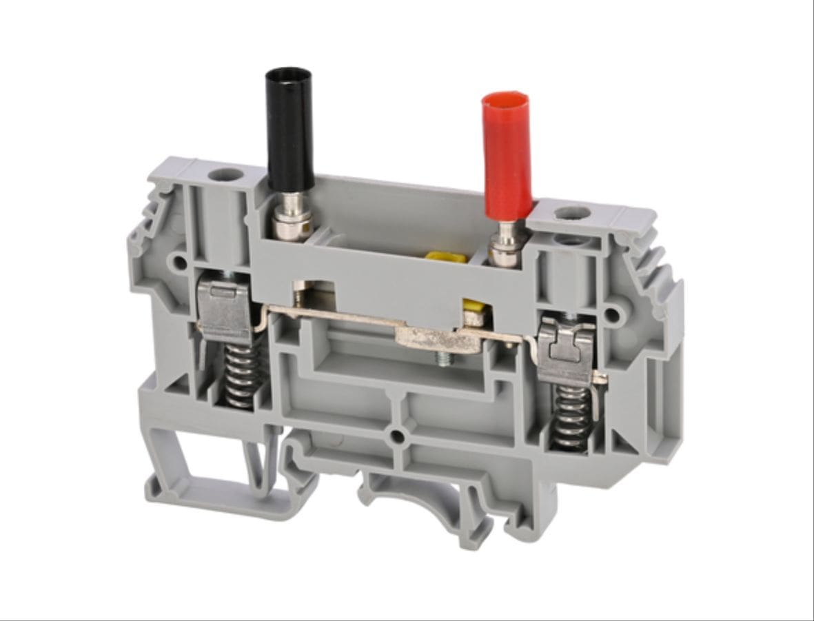 CEMBRE - MORS X TEST,X DIN,A VITE,SEZ.6MM2 GRIG