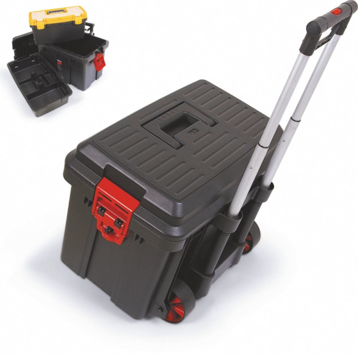 CEMBRE - Contenitore carrellato per B70M, ideale per trasportare e conservare merci in modo pratico e efficiente.