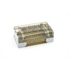 CEMBRE - Ripartitore tetrapolare serie DBLOCK, a serraggio diretto, 125A 11 vie sezione ingresso 35mmq. DB125-10/4