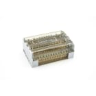 CEMBRE - Ripartitore tetrapolare compatto serie DBLOCK, 125A 15 vie, serraggio diretto, sez. ingresso 35mmq.
