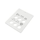 CEMBRE - TARGH.MG-PTSA BIANCA ADESIVA 47X45 PULS 15298