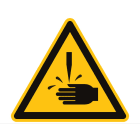 CEMBRE - ETICH.AVV.WS-RE RISCHIO PUNTURA 25MM.