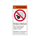 CEMBRE - ETICH.VS-I147 PER IMP.ELETTR.125X62