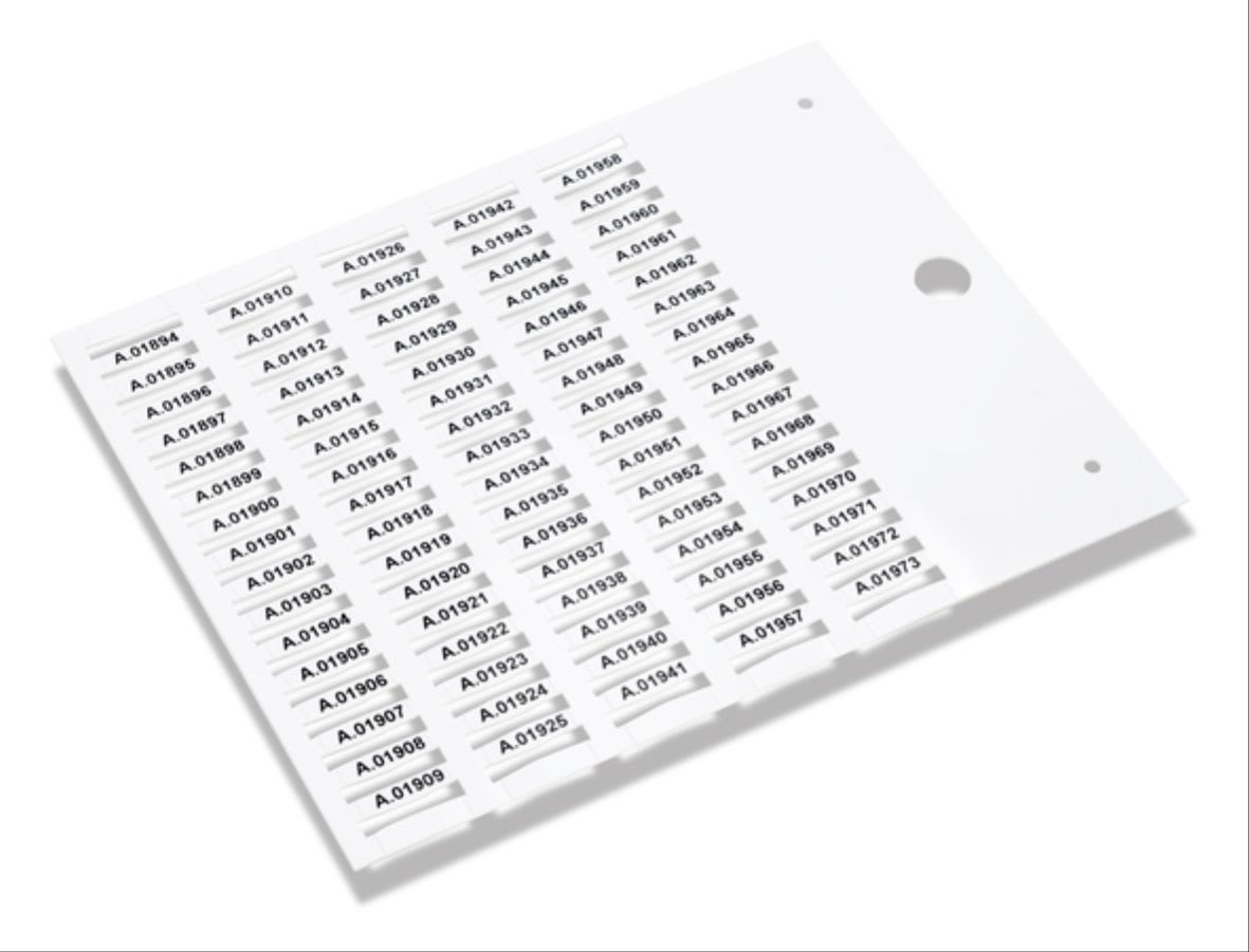 CEMBRE - TARGHET.MG-TPMF GIALLA 4X18MM HALOGEN FR