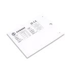 CEMBRE - TARGA QUADRO MG-VRT-A AD.GRIGIO PVC 35X75
