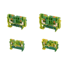 CEMBRE - MORS.X DIN,PUSH-IN,SEZ.2,5MM2,GIALLO/VERDE